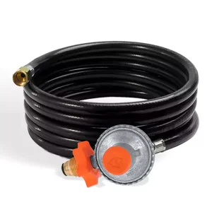 Manguera Negra Flexible para Gas LP 300 PSI